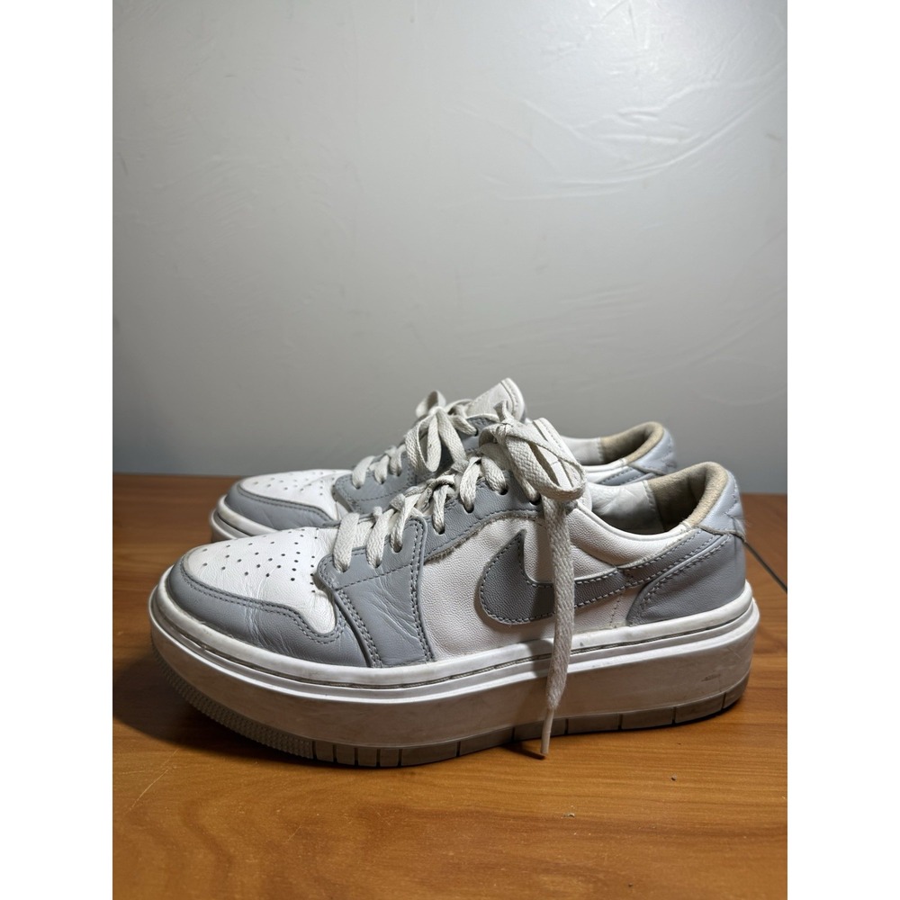 Jordan Women’s Athletic Shoes White and Light Gray